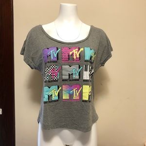 Retro-style MTV t-shirt